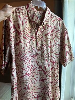 NWOT Cooke Street 100% Cotton Aloha Hawaiian shirt 2XL XXL Reverse Print
